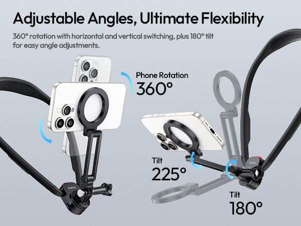 around the neck phone holder