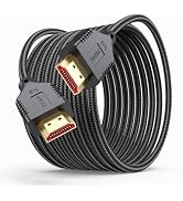Dreickol 8K HDMI Cable 10 FT, HDMI 2.1 Computer Monitor Gaming Cord 10 Foot | 8K@60Hz, 4K@120Hz, ...