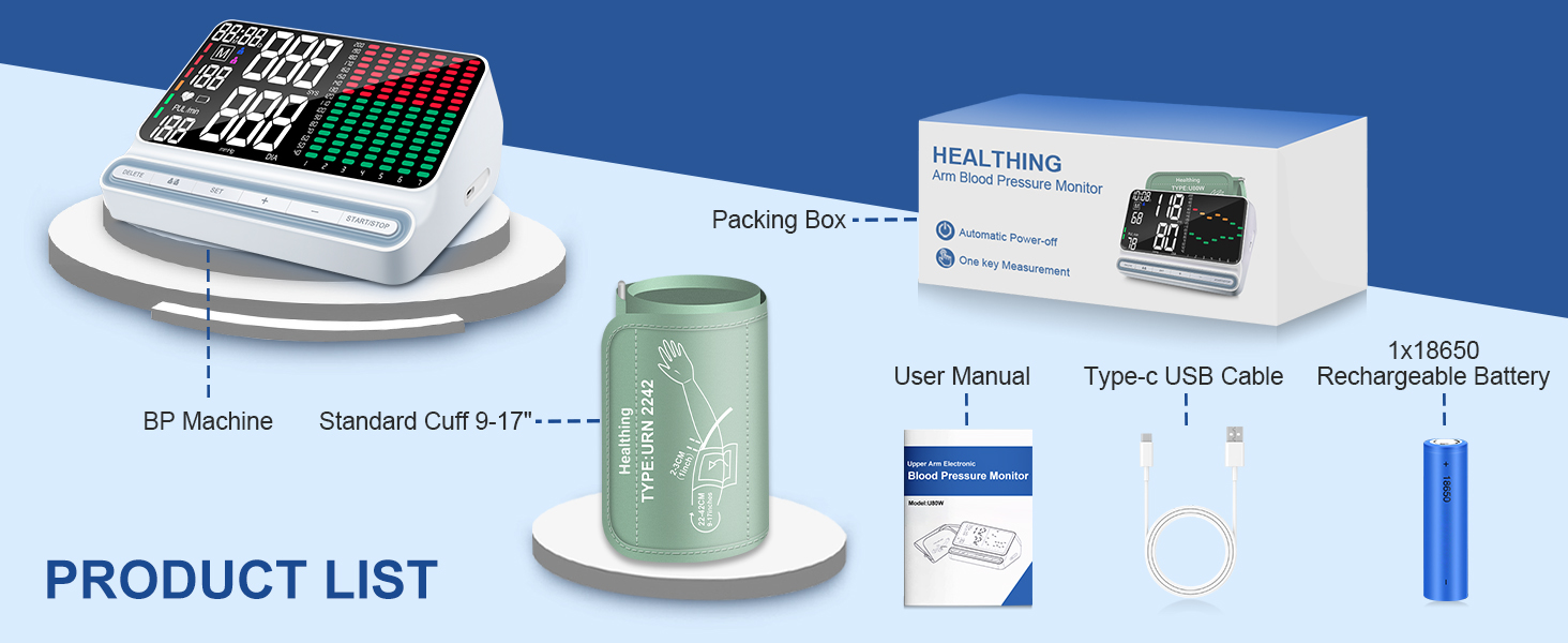 Arm Blood Pressure Monitor