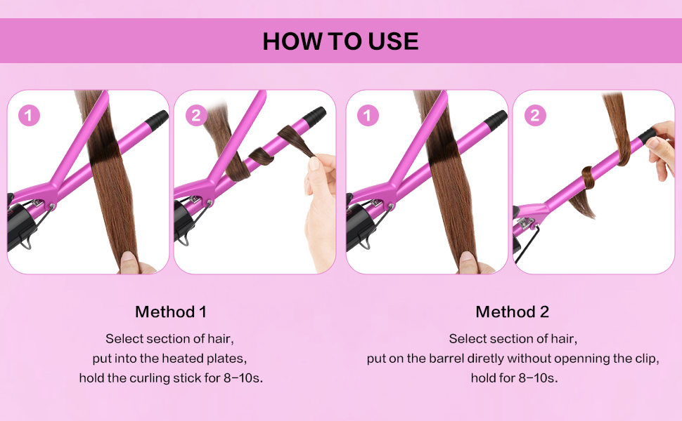 10mm Professional Curling wand