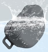 gray silicone dog treat pouch