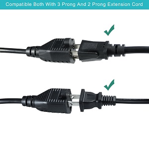 2 way outdoor power cord splitter