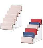 Cabilock 6 Tier Acrylic Risers Display Stands:2PCS Tiered Display Stand Risers Perfume Organizer ...