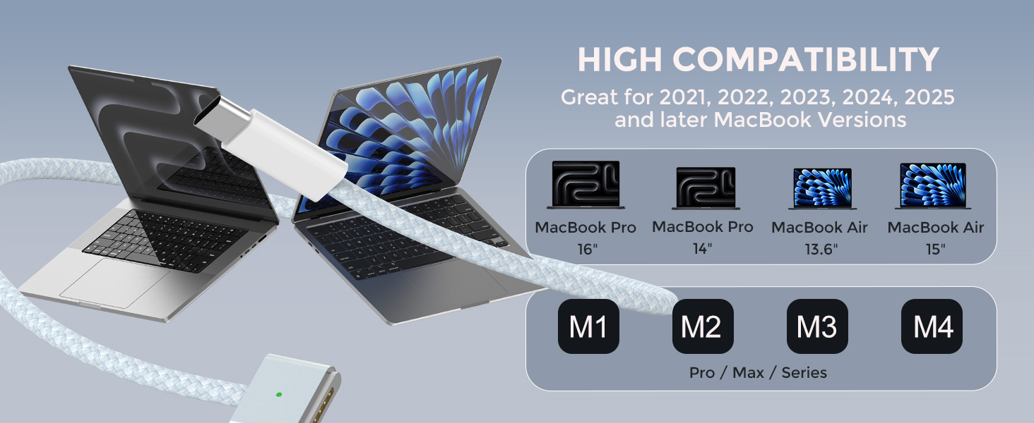 macbook magnetic cable