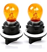 92166-3K000 Front Turn Signal Lamp Socket with Bulb 2357 1157,Fit for Kia Soul Sport age Forte 20...
