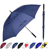 BARAIDA Golf Umbrella Large 62/68/72 Inch, Extra Large Oversize Double Canopy Vented Windproof Wa...