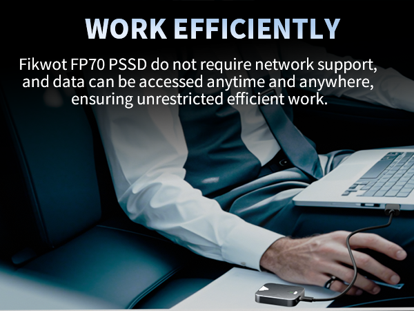 Fikwot FP70 Portable SSD External solid state drive 1050MB/s