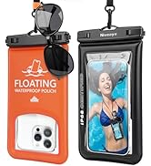 Niveaya Floating Waterproof Phone Pouch, IP68 Waterproof Phone Case with Lanyard for iPhone 17 16...