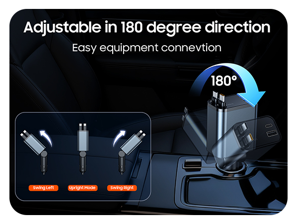 Retractable Car Charger