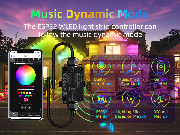 Waterproof ESP32 WLED Controller