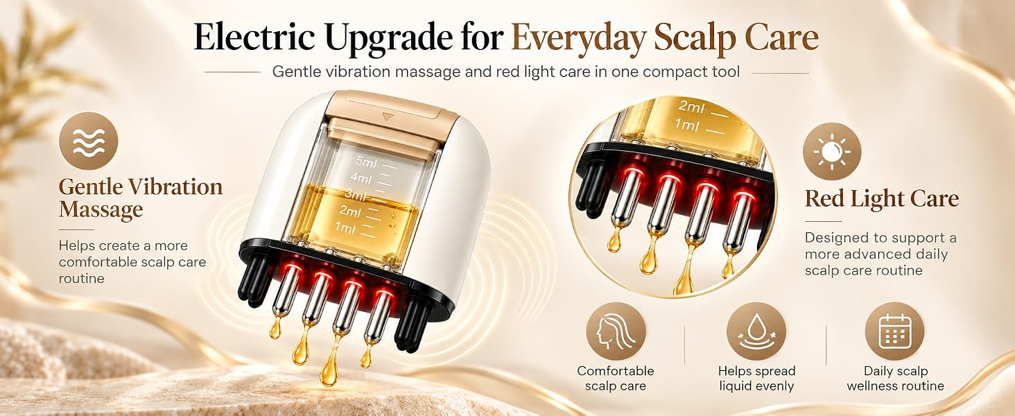 hair oil scalp applicator
