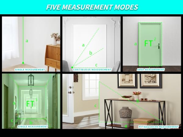Measure the straight line, calculate the area, volume and height