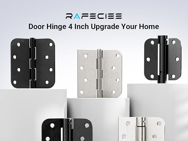 black hinges for doors