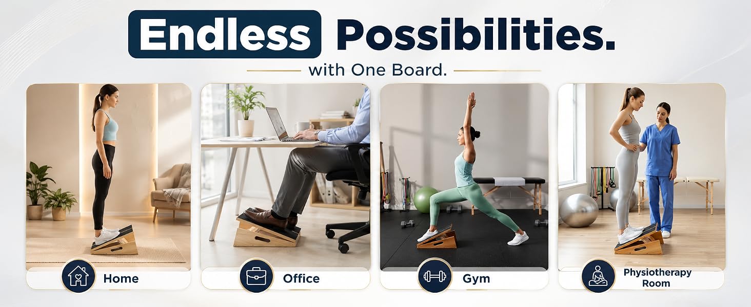 wooden slant board calf stretch stretch calf stretcher calf raise