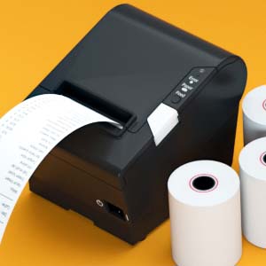 Thermal Receipt Paper Rolls, POS Cash Register Paper Roll
