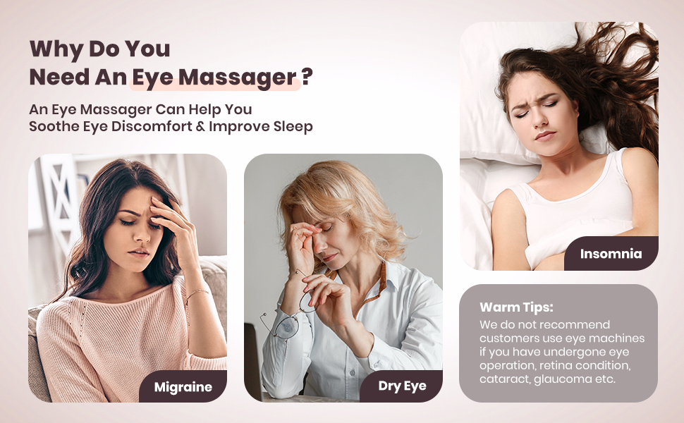 functions of eye massager