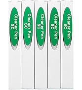 Fiber Optic Connector Cleaning Pen,5PCS Fiber Optic Cleaner Pen for 2.5mm Ferrules SC,FC,ST,SC/AP...