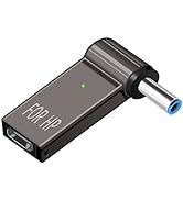 USB C to 4.5mm Laptop Charging Adapter Female Type C to Male DC 4.5 x 3.0mm Barrel Jack Plug Conv...