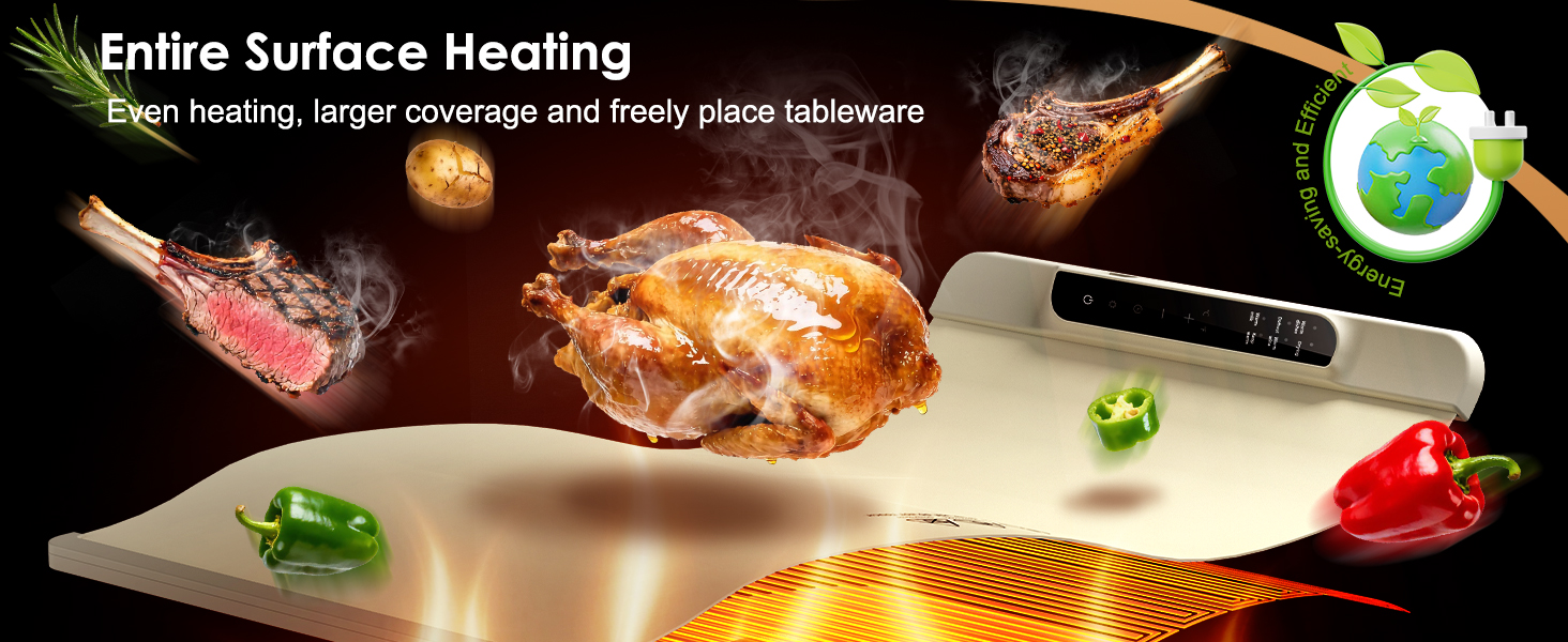 entire surface heating