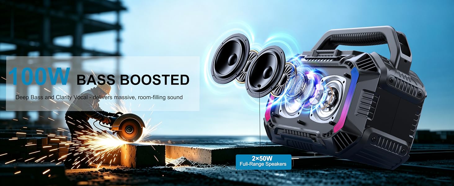 100w speaker