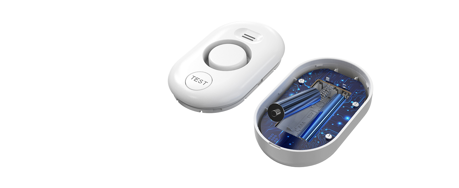 Install 2 AAA batteries into the compartment.