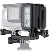 SOONSUN Diving Light High Power Rechargeable Dimmable Waterproof LED Video Light Fill Night Light...