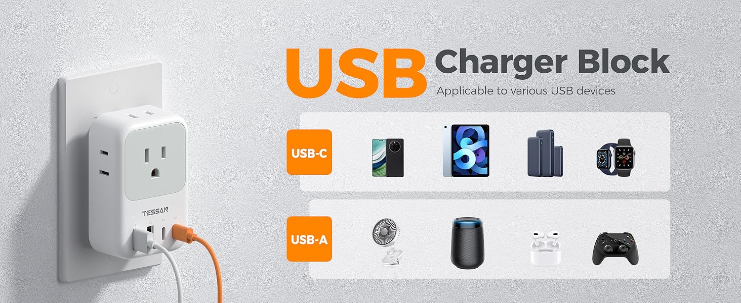 USB wall charger
