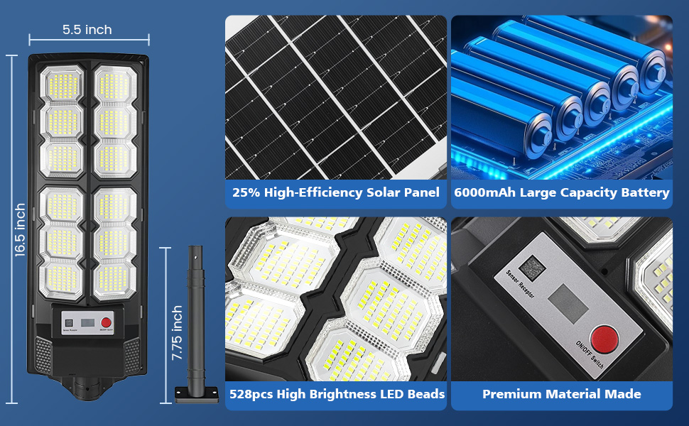 solar parking lot lights