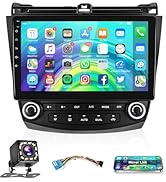 Android 13 Car Stereo for Honda Accord 2003-2007 Radio 10.1 inch 1080P HD IPS Touch Screen Build-...