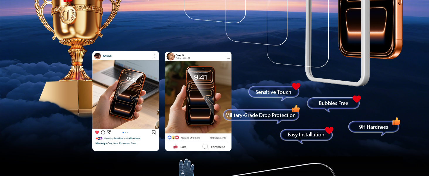 iPhone 17 pro screen protector