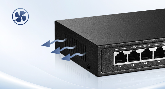 6-Port Gigabit PoE Switch