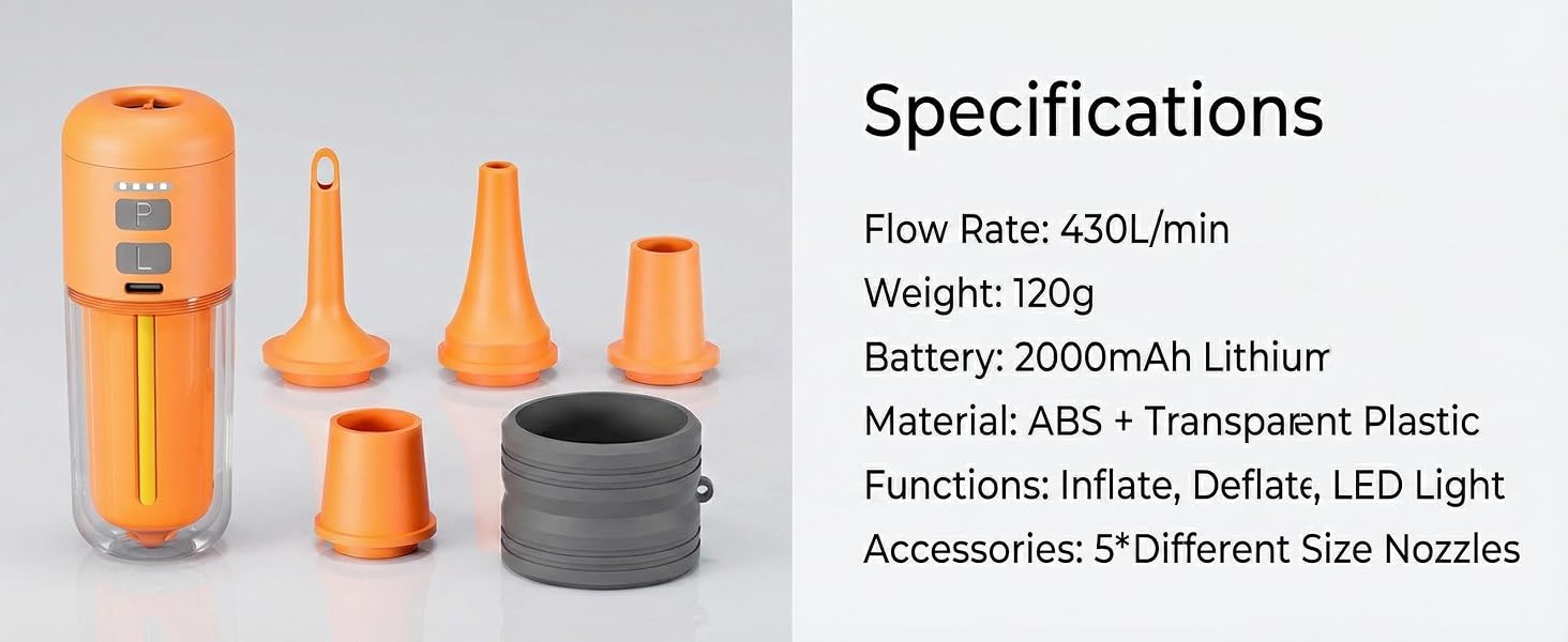 Air Pump for Inflatables