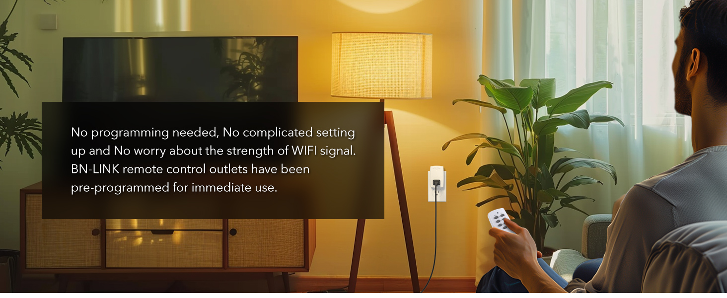 remote control outlet plug