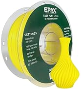 EPAX High Speed PLA+ 3D Printer Filament, Fast PLA 3D Printing Filament, 1.75mm, Dimensional Accu...