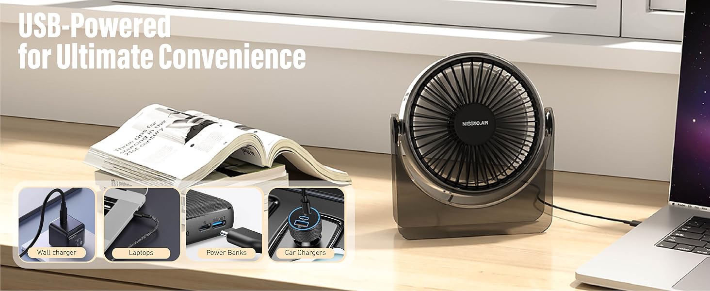 usb desk fan