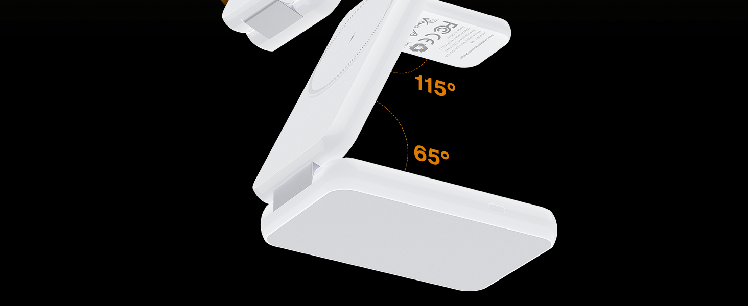 Foldable Wireless Charging Station