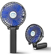 HandFan Portable Handheld Fan with ?????????????????? ??????????????, Hand Held Fans Rechargeable...