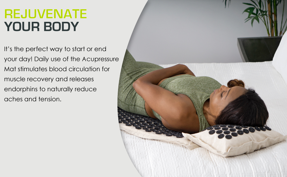 prana eco acupressure mat Stimulate blood circulation kanjo shaktimat