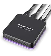 Y&amp;H HDMI Game Capture Card, Live Stream and Record in 4K30P or 1080P 120HZ,HDR Video Pass-Through...