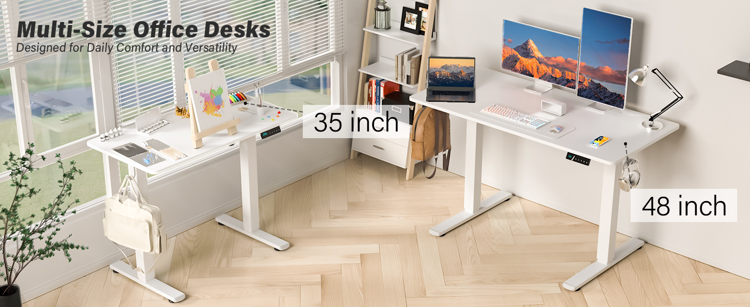 electric desk adjustable height small standing desk work desk for home office