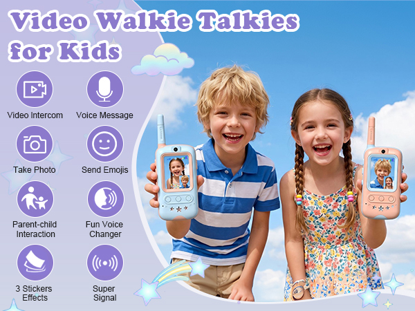 walkie talkies long range kids