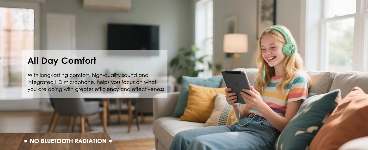 904G Comfortable Headphones