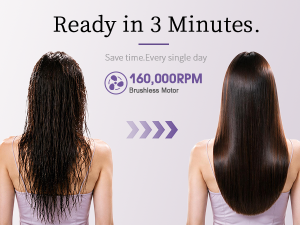 160,000 RPM Ionic Hair Dryer