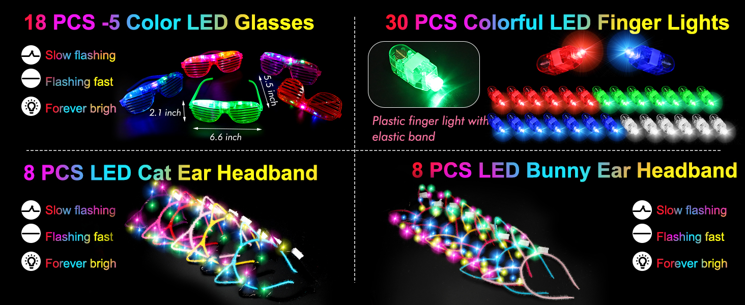  Glow in the Dark Party Supplies