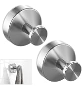 Suction Cup Hooks for Shower, Removable Shower Hooks for Bathroom Window Door Wall, No-Drill Towe...