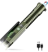 Flashlight Rechargeable, Super Bright 1400 High Lumens Tactical Magnetic Pen Flashlights with Cli...