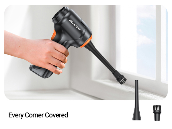 mini car vacuum sealight portable compact car vacuum wireless