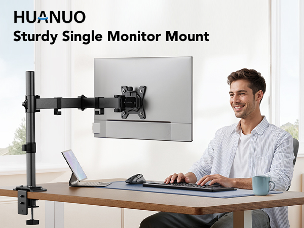 single monitor arm