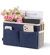 Frjjthchy Bedside Caddy Bed Caddy Hanging Storage with Water Bottle Holder for Bunk Bed Hospital ...