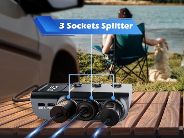 car adapter for plug outlet 2